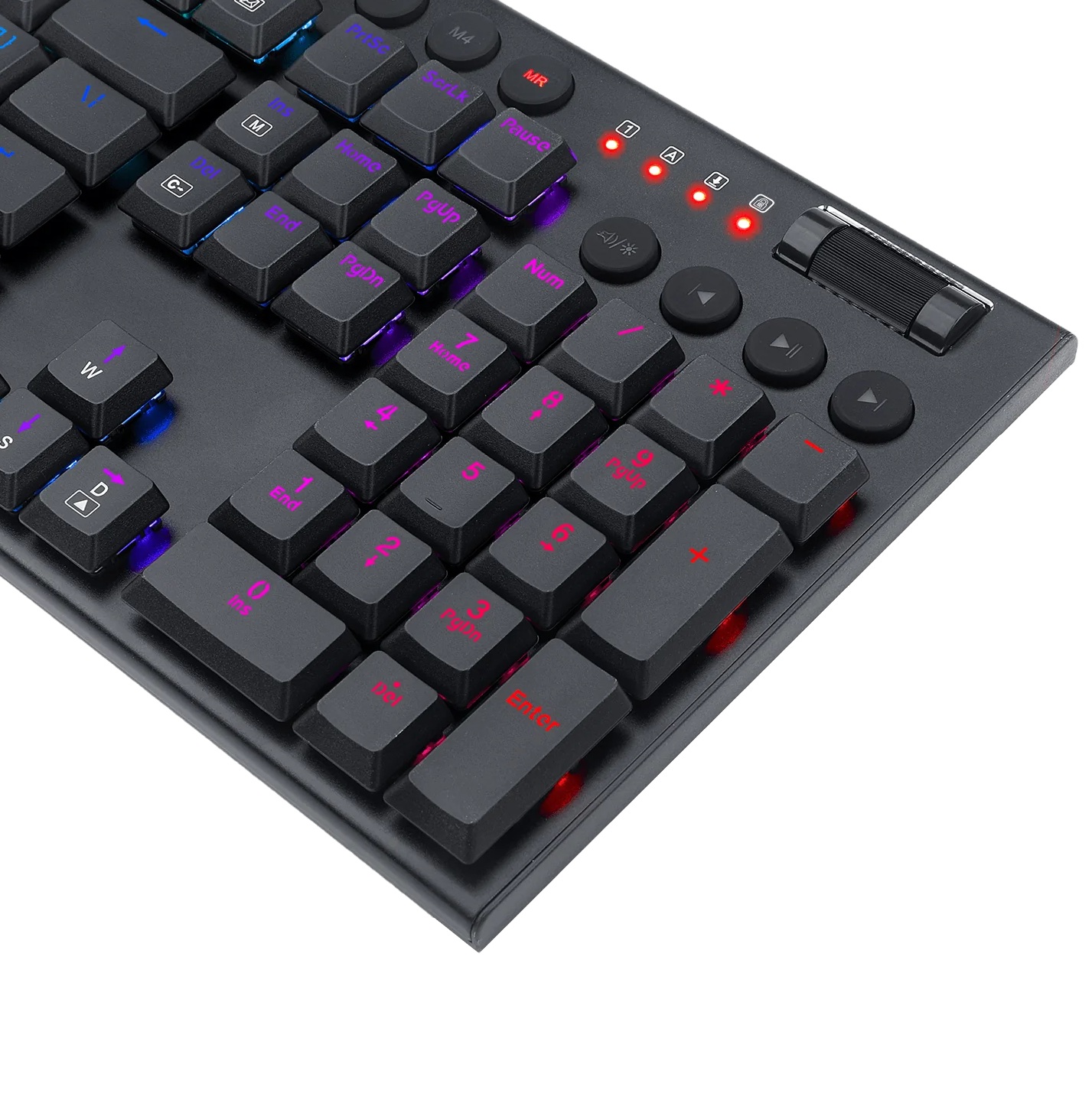 KEYBOARD - REDRAGON HORUS K619-RGB WIRED RED SWITCH SLO/CRO LAYOUT - Slika 3