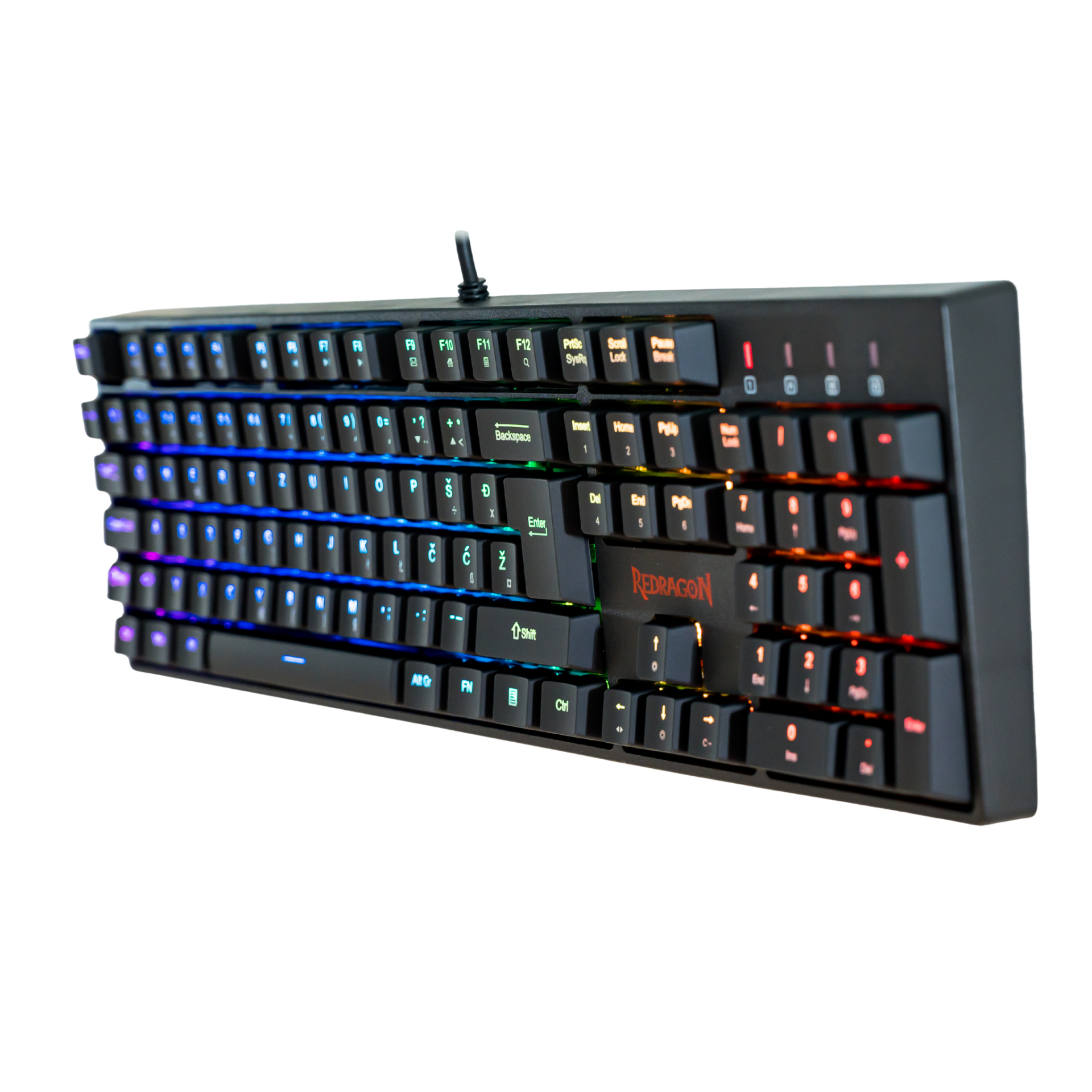 KEYBOARD - REDRAGON SURARA K582 RGB MECHANICAL SLO/CRO LAYOUT - Slika 3