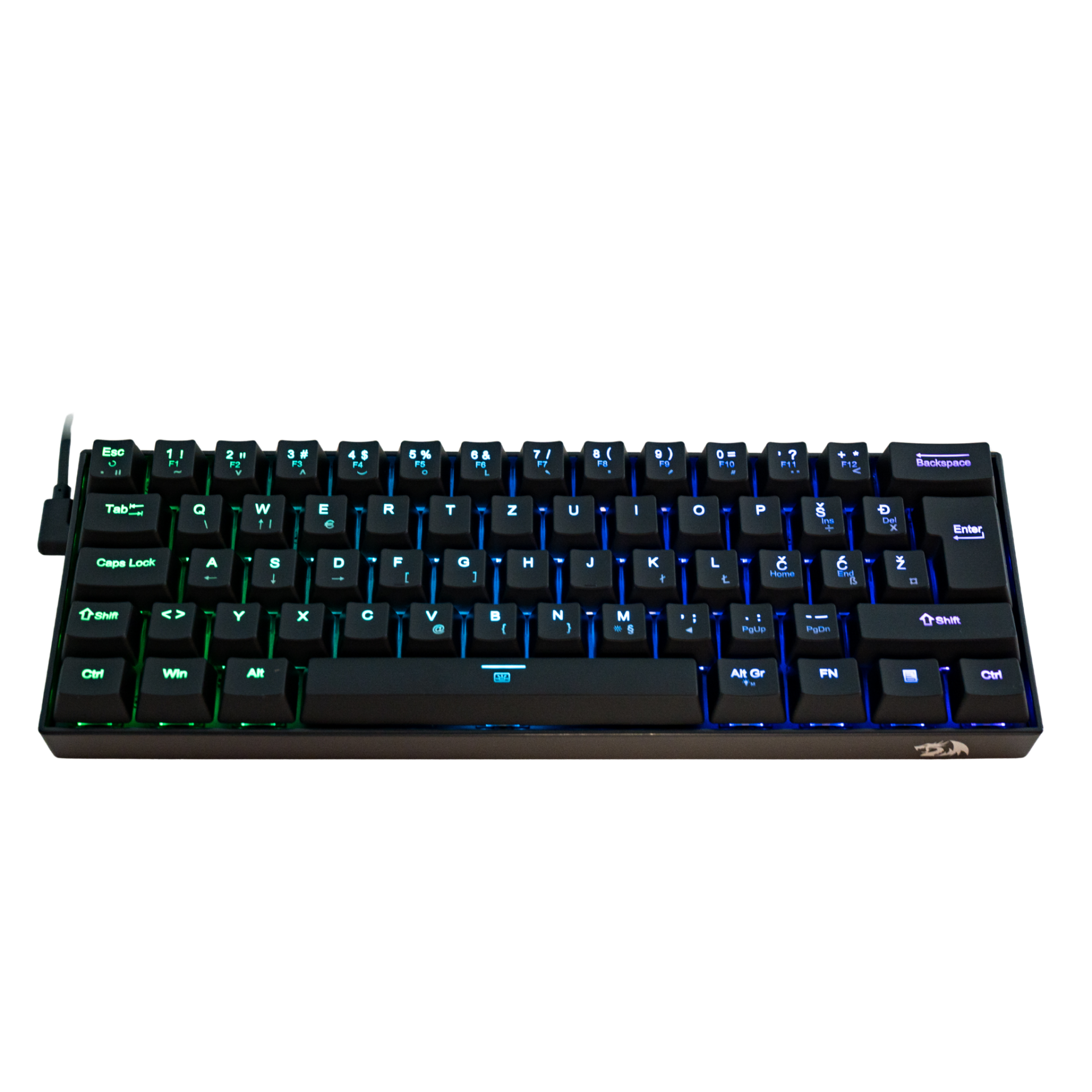 KEYBOARD - REDRAGON DRAGONBORN K630 RGB MECHANICAL SLO/CRO LAYOUT - Slika 2