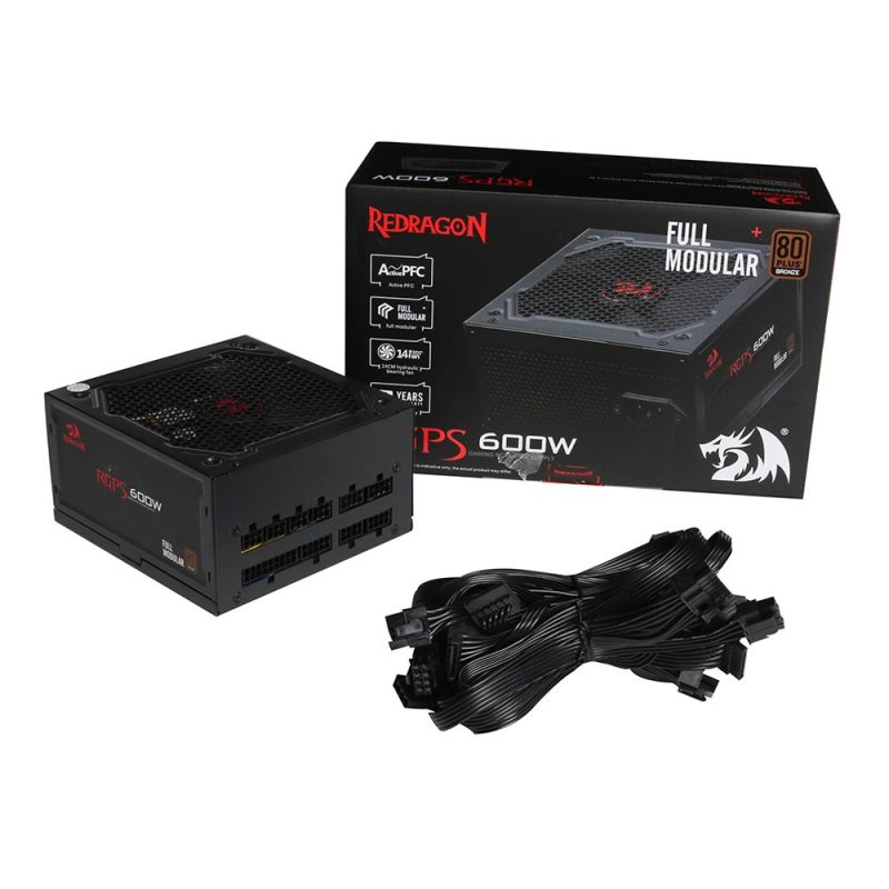 PSU - REDRAGON GC-PS003 600W FULL MODULAR - Slika 7