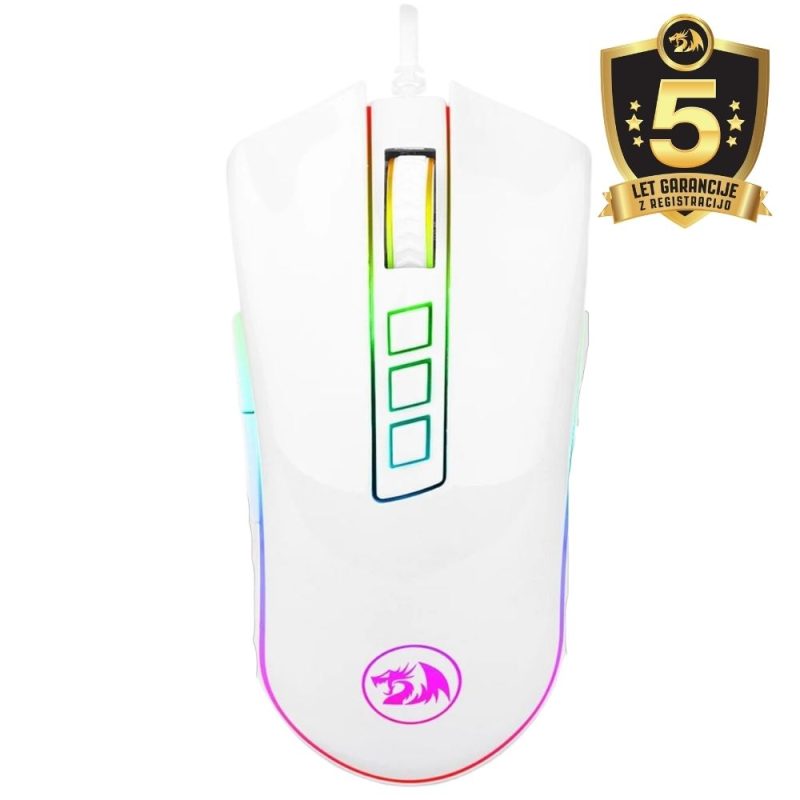 MOUSE - REDRAGON COBRA M711W (WHITE)