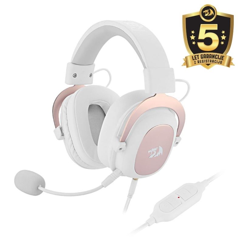 HEADSET - REDRAGON ZEUS 2 H510W WHITE