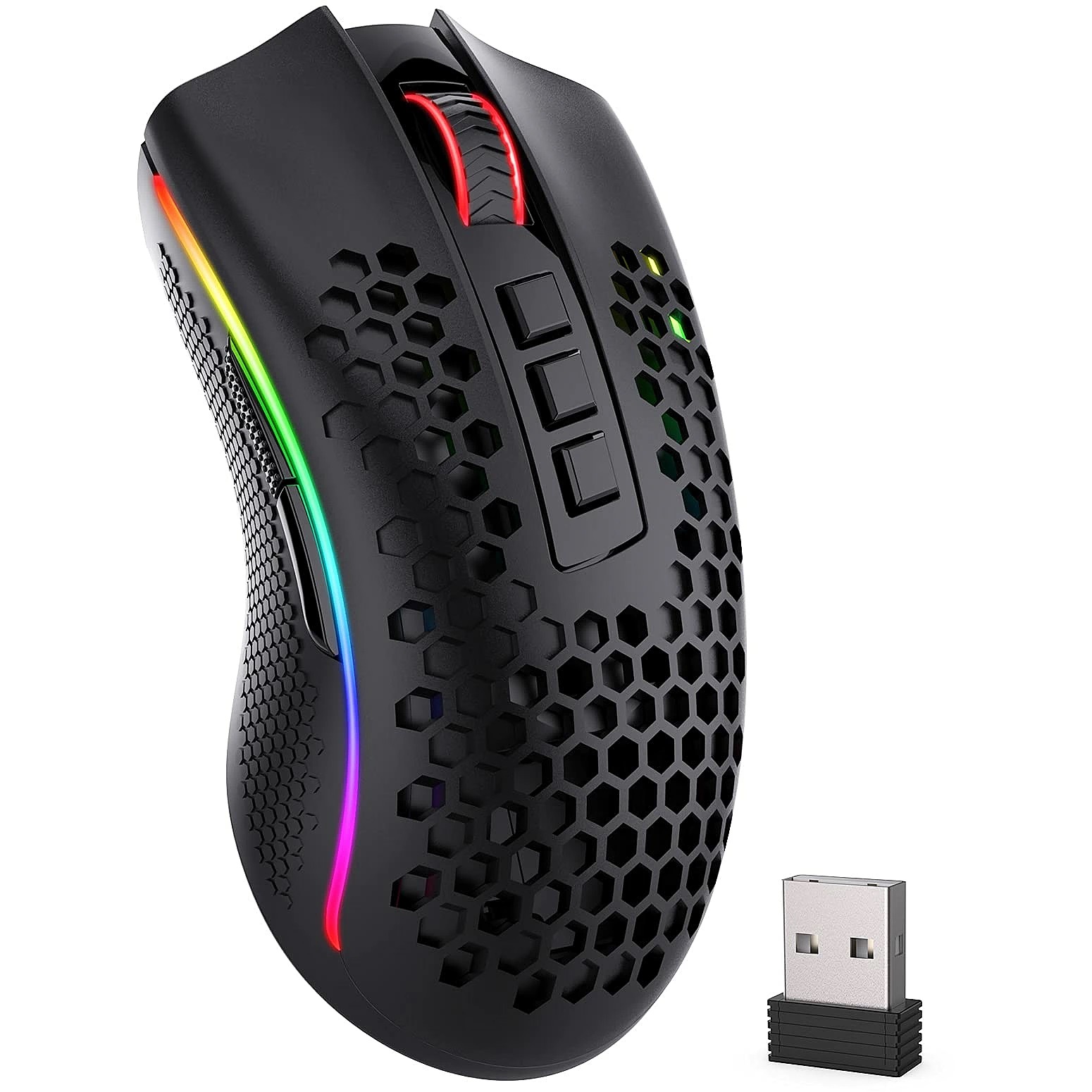 MOUSE - REDRAGON STORM PRO M808 WIRELESS/WIRED - Slika 4