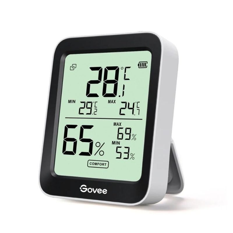 GOVEE BLUETOOTH THERMOMETER HYGROMETER WITH SCREEN