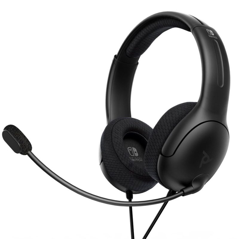 PDP NINTENDO SWITCH WIRED HEADSET LVL40 BLACK