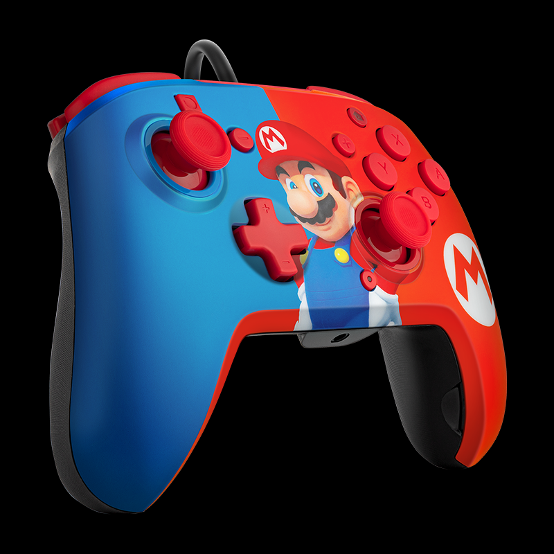 PDP NINTENDO SWITCH FACEOFF DELUXE CONTROLLER + AUDIO - MARIO - Slika 3