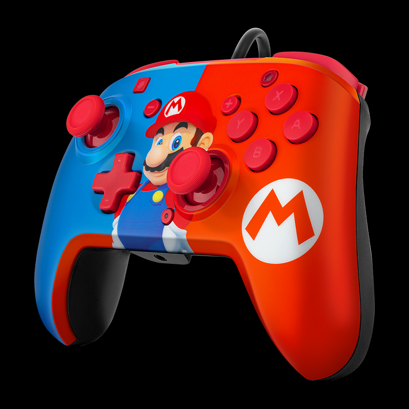 PDP NINTENDO SWITCH FACEOFF DELUXE CONTROLLER + AUDIO - MARIO - Slika 5