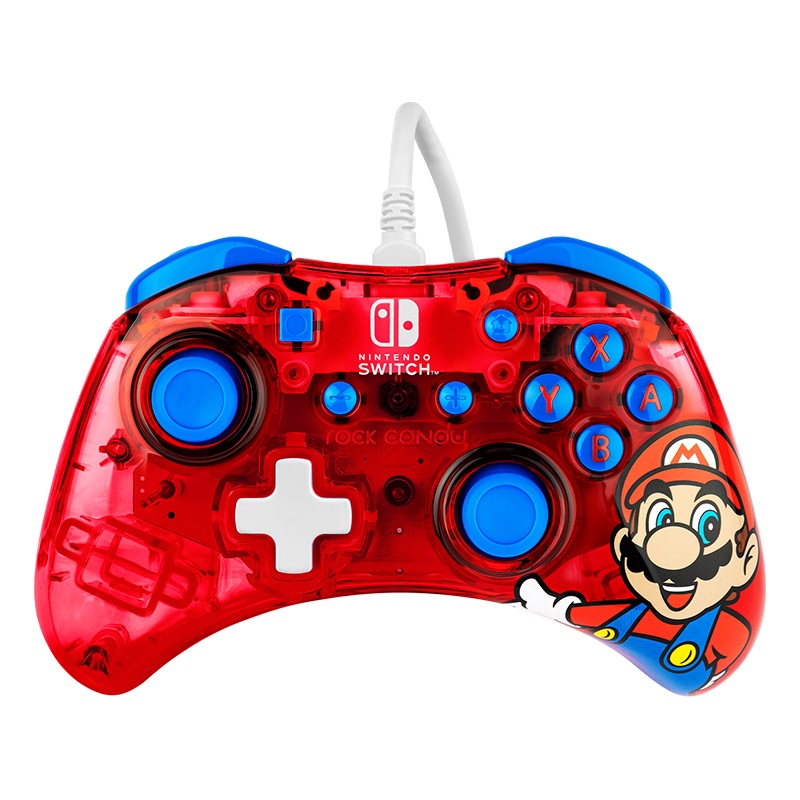 PDP NINTENDO SWITCH WIRED CONTROLLER ROCK CANDY MINI - MARIO