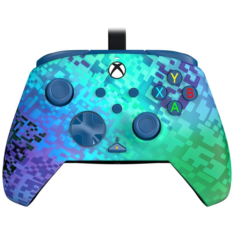 PDP XBOX WIRED CONTROLLER REMATCH - GLITCH GREEN