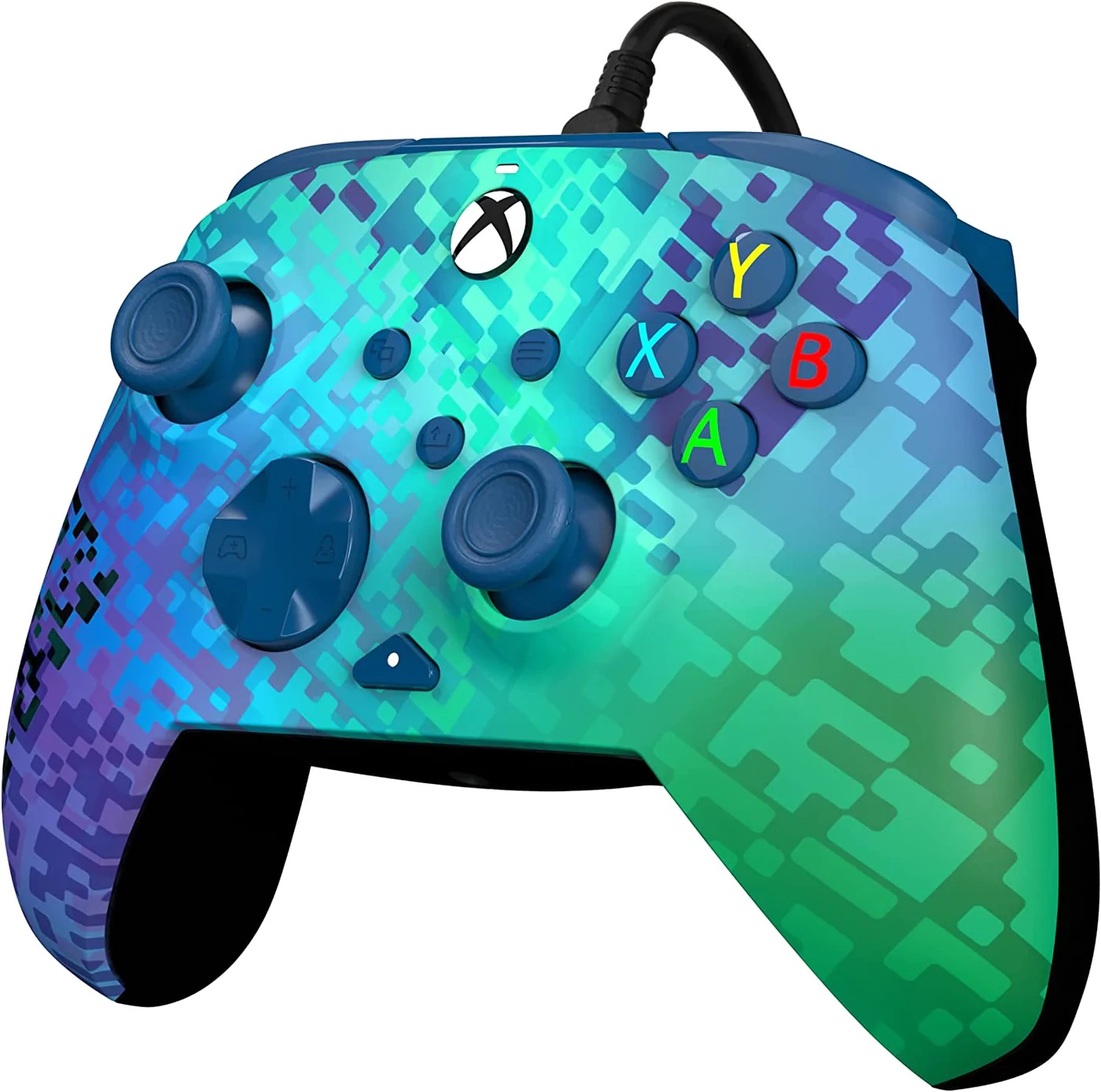 PDP XBOX WIRED CONTROLLER REMATCH - GLITCH GREEN - Slika 2