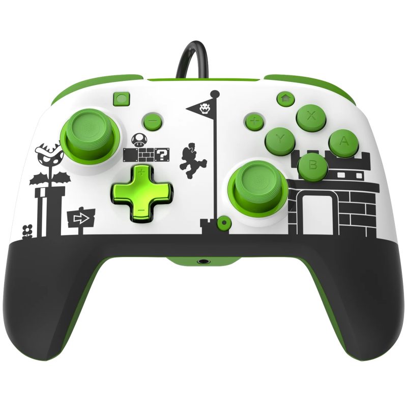 PDP SWITCH 2 & 1 REMATCH WIRED CONTROLLER - MARIO RETRO