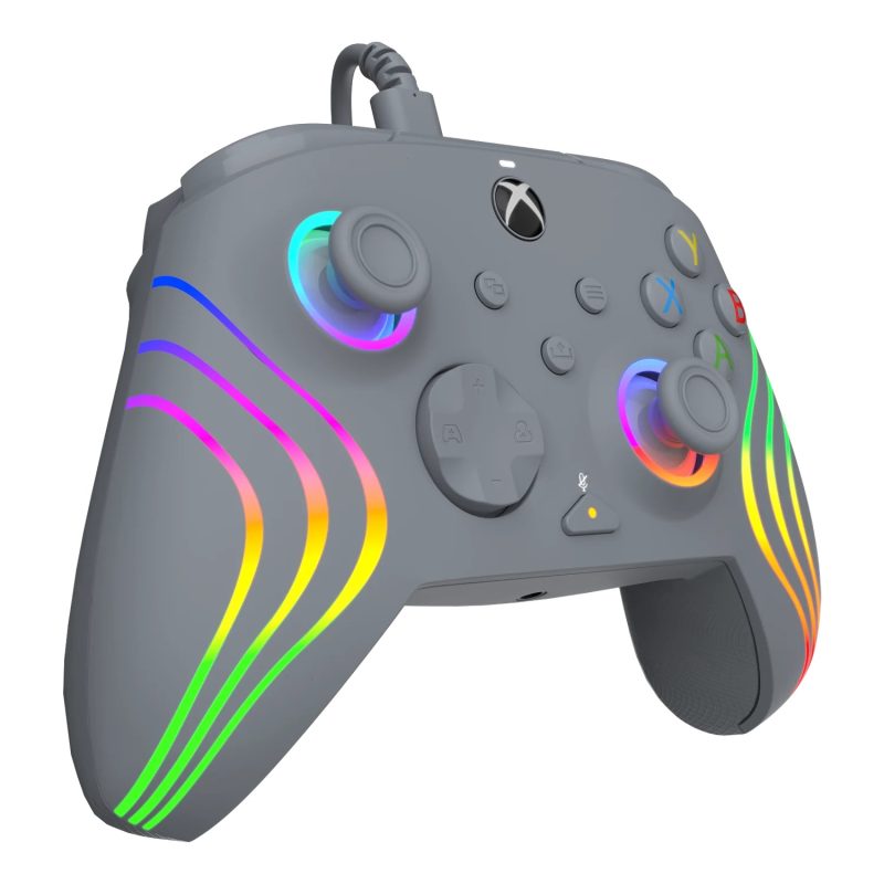 PDP XBOX WIRED CONTROLLER AFTERGLOW WAVE GREY - Slika 3