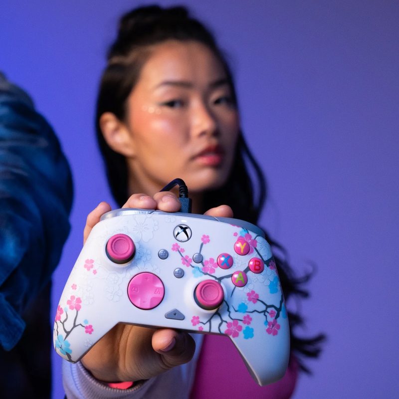 PDP XBOX WIRED REMATCH CONTROLLER - BLOSSOM GLOW IN THE DARK - Slika 10