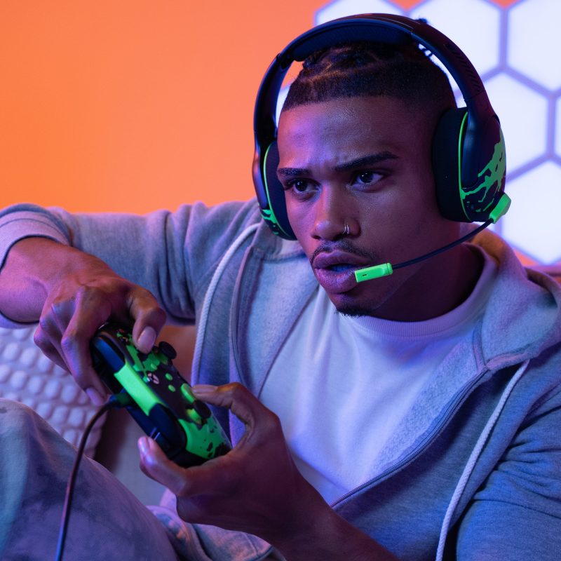 PDP XBOX WIRED CONTROLLER REMATCH - JOLT GREEN GLOW IN THE DARK - Slika 11