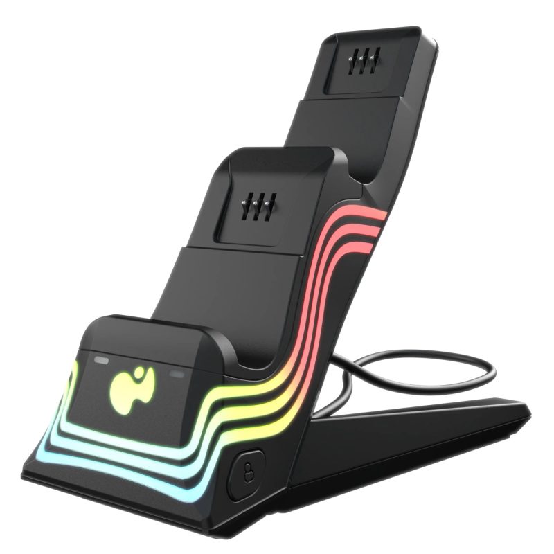 PDP XBOX AFTERGLOW WAVE - DUAL CHARGER BLACK - Slika 3