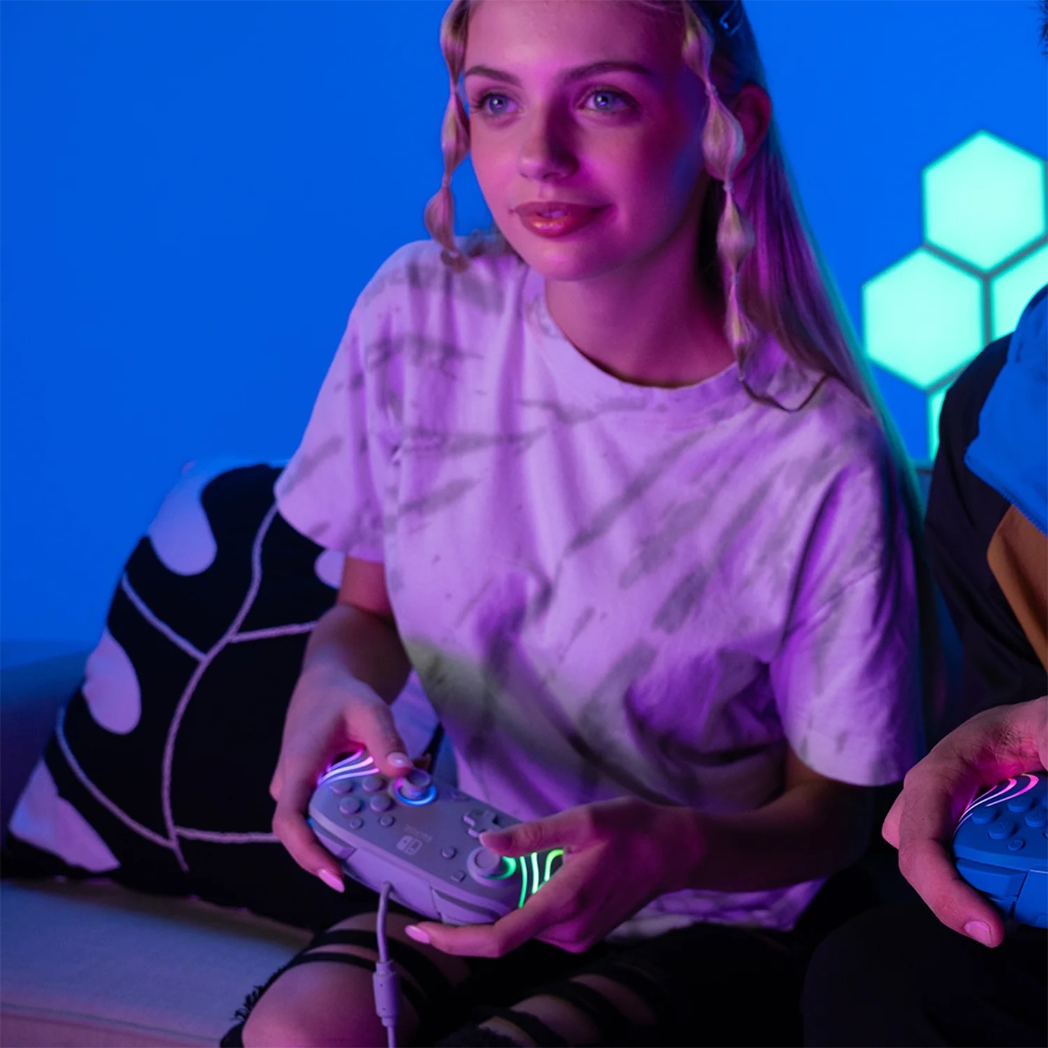 PDP SWITCH 2 & 1 AFTERGLOW WAVE WIRED CONTROLLER - GREY - Slika 7