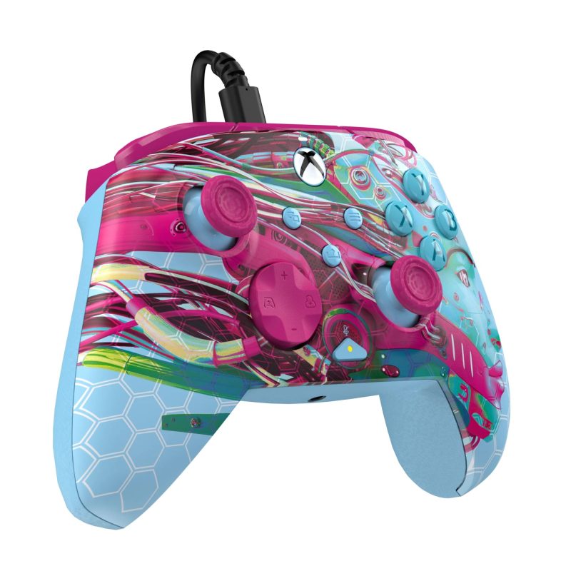 PDP XBOX WIRED REMATCH CONTROLLER - ANDROID DREAMS GLOW IN THE DARK - Slika 4