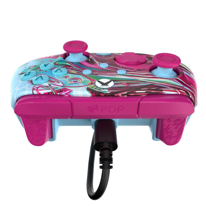 PDP XBOX WIRED REMATCH CONTROLLER - ANDROID DREAMS GLOW IN THE DARK - Slika 6