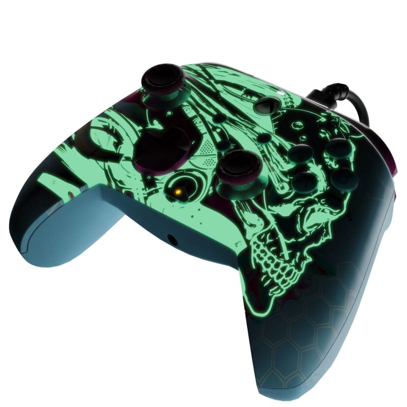 PDP XBOX WIRED REMATCH CONTROLLER - ANDROID DREAMS GLOW IN THE DARK - Slika 8