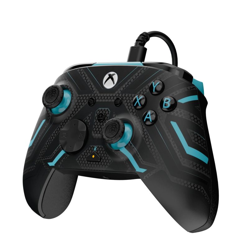 PDP XBOX WIRED REMATCH CONTROLLER - TITAN STEEL GLOW IN THE DARK - Slika 2
