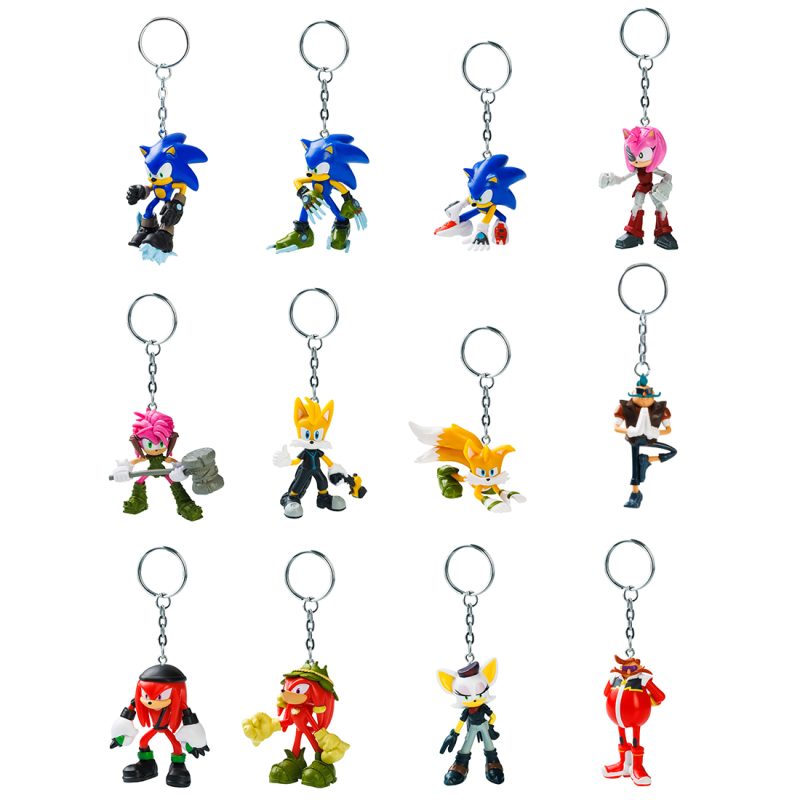 PMI Sonic Prime figural keychain
