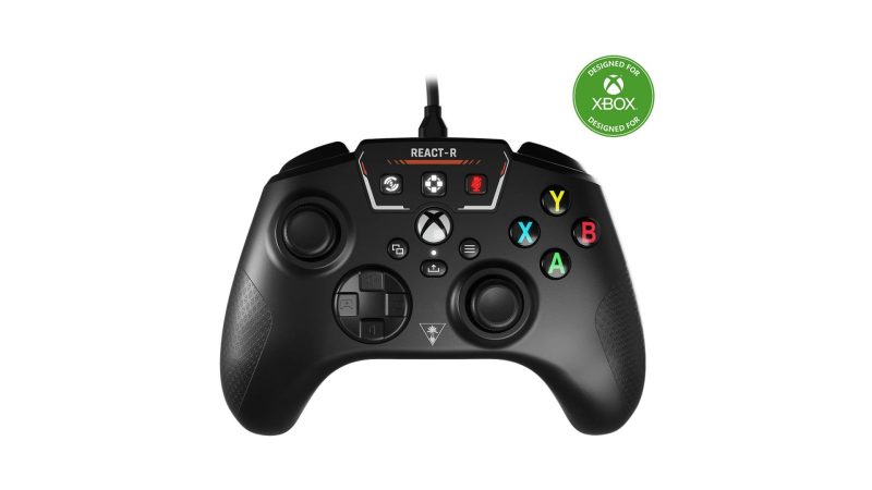 TURTLE BEACH CONTROLLER REACT-R XBOX BLACK - Slika 2