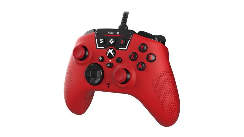 TURTLE BEACH CONTROLLER REACT-R XBOX RED - Slika 2