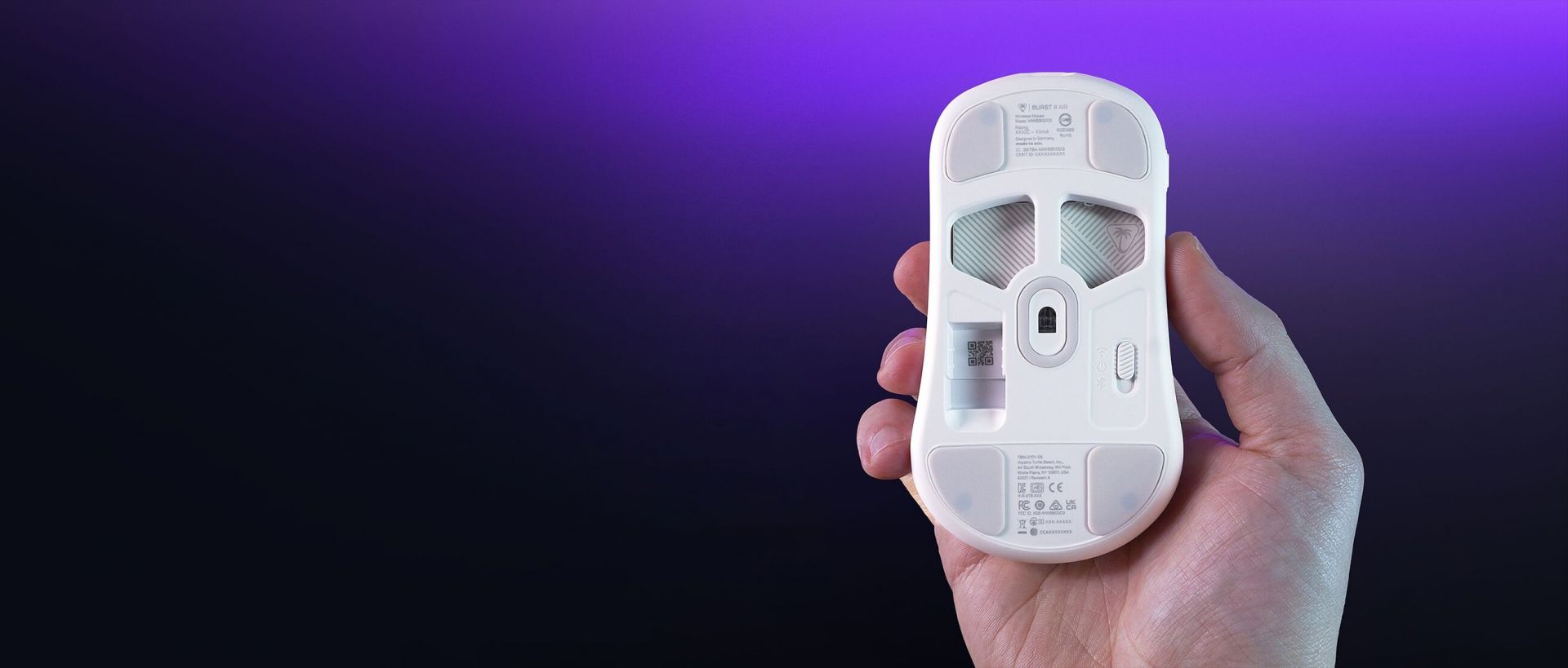 TURTLE BEACH MOUSE BURST II AIR WHITE - Slika 7