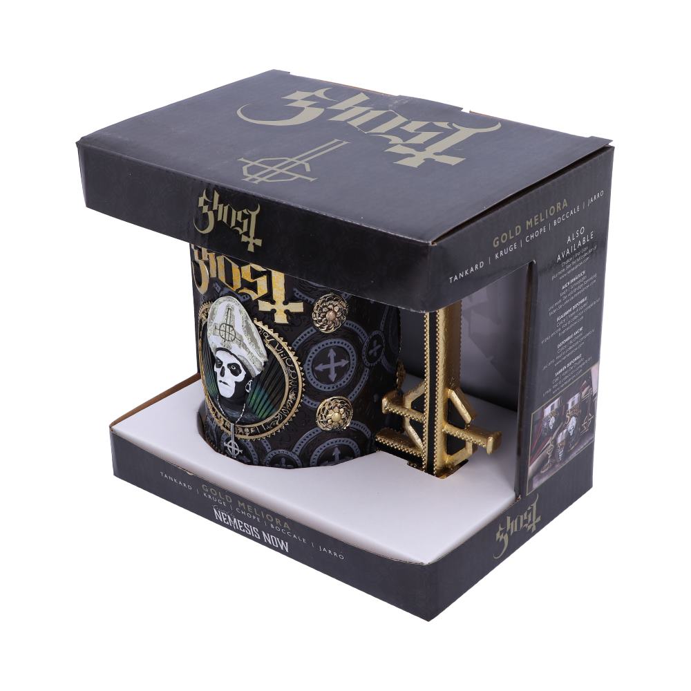 NEMESIS NOW GHOST GOLD MELIORA TANKARD - Slika 7