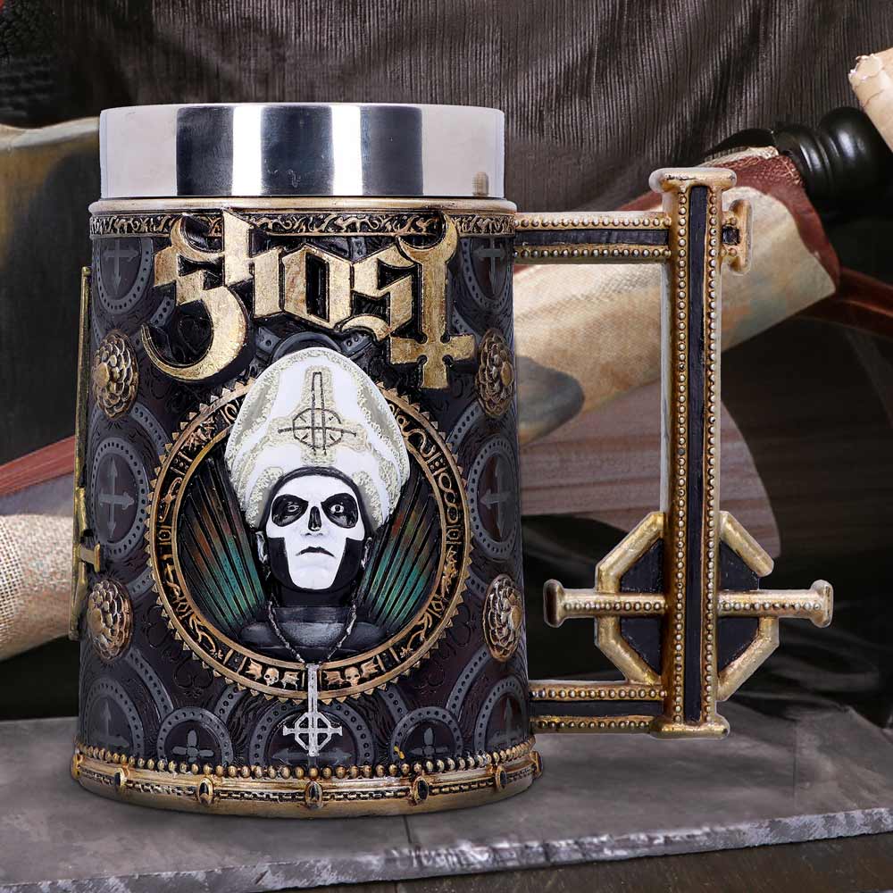 NEMESIS NOW GHOST GOLD MELIORA TANKARD - Slika 8