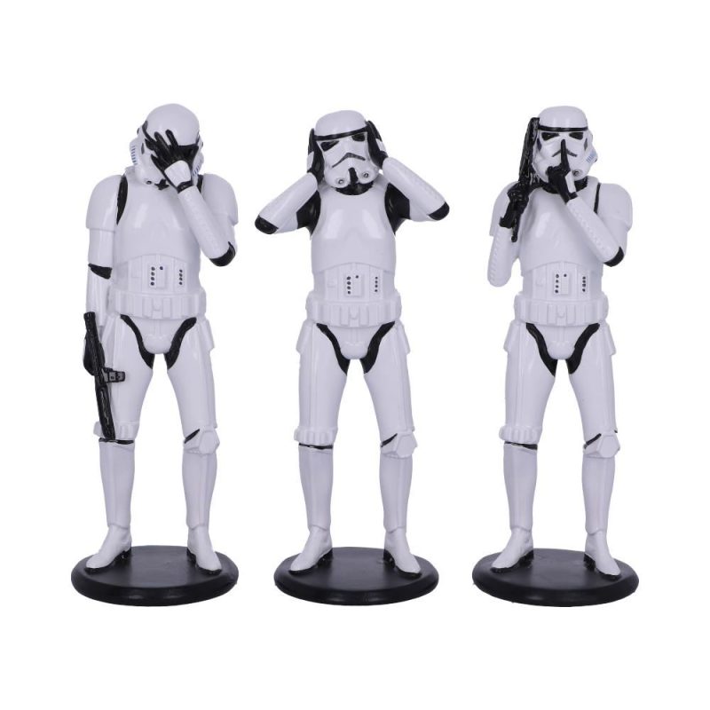 NEMESIS NOW Three Wise Stormtrooper Figurine