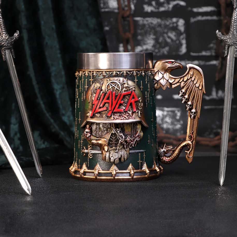 NEMESIS NOW Slayer skull tankard - Slika 7