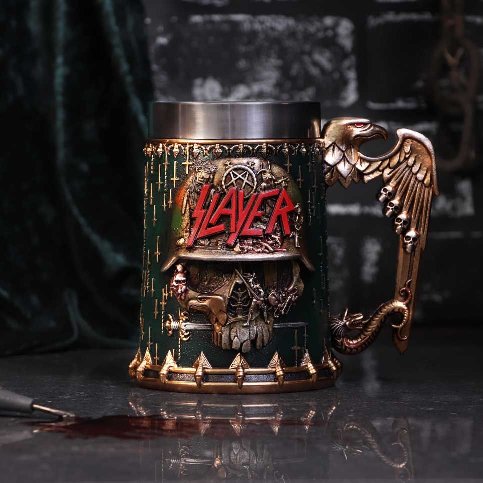 NEMESIS NOW Slayer skull tankard - Slika 8