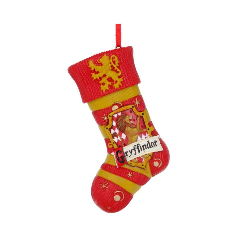 NEMESIS NOW Harry Potter Gryffindor Stocking Hanging Ornament