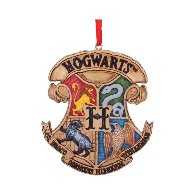 NEMESIS NOW Harry Potter Hogwarts Crest  Hanging Ornament