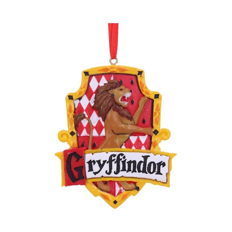 NEMESIS NOW Harry Potter Gryffindor Crest Hanging Ornament