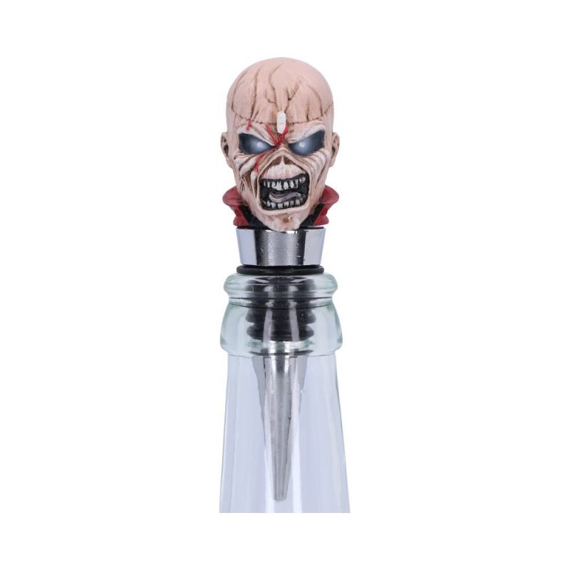 NEMESIS NOW Iron Maiden the trooper bottle stopper
