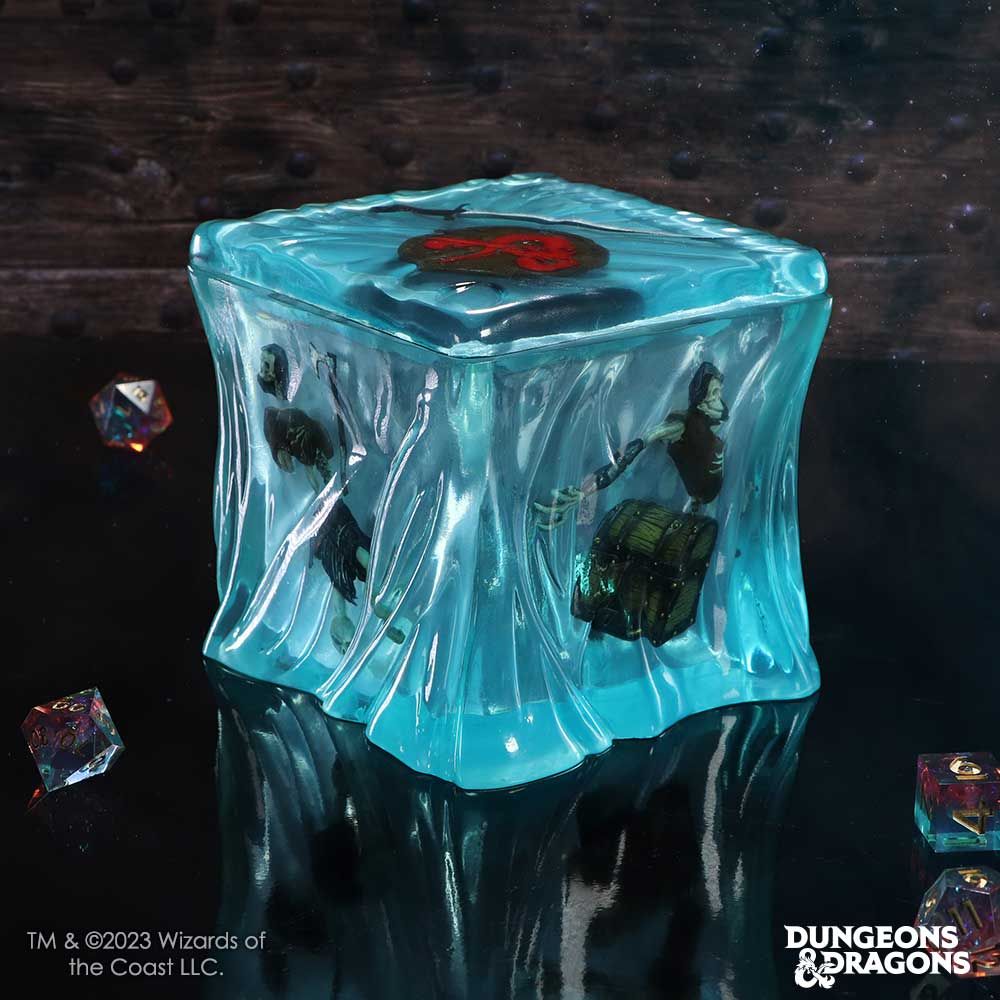 NEMESIS NOW Dungeons & Dragons Gelatinous Cube Dice Box - Slika 8