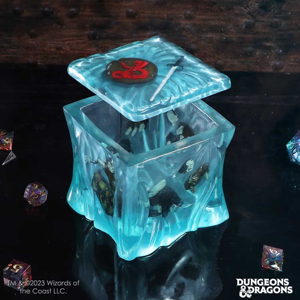 NEMESIS NOW Dungeons & Dragons Gelatinous Cube Dice Box - Slika 9