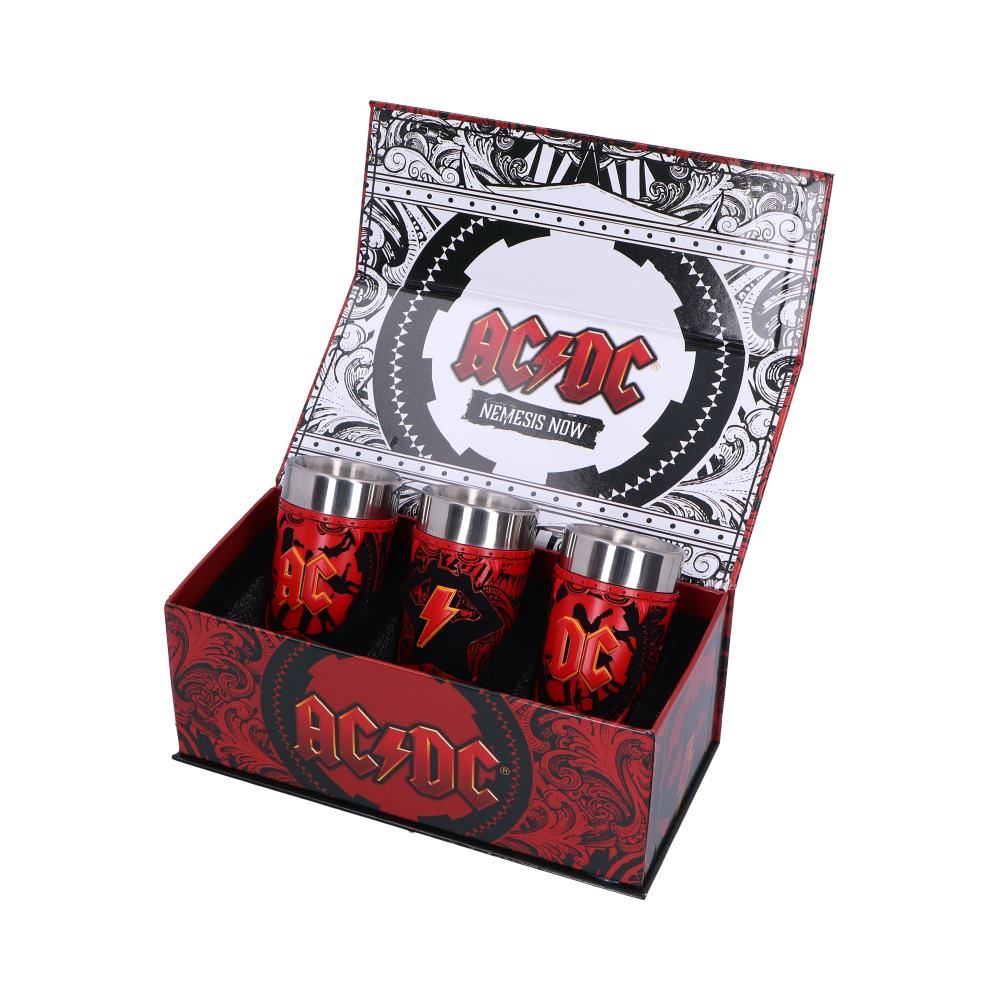 NEMESIS NOW AC/DC logo glass set - Slika 7