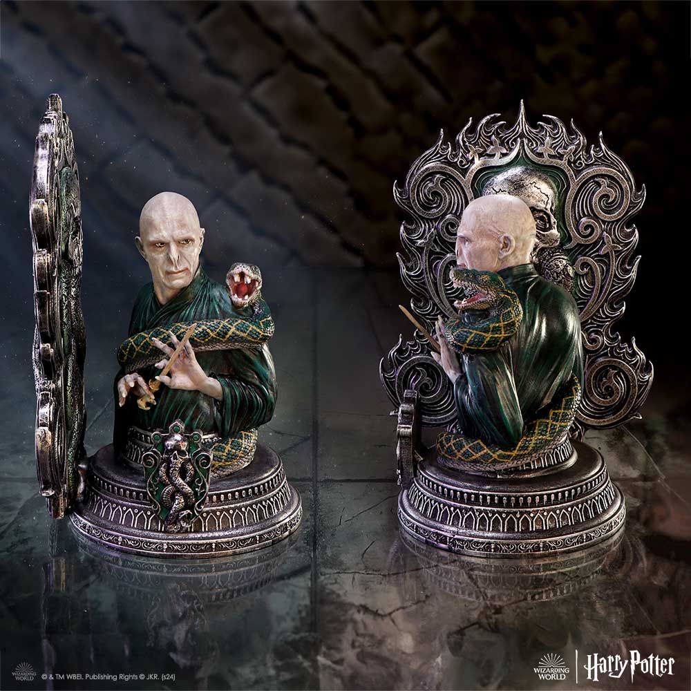 NEMESIS NOW HARRY POTTER LORD VOLDEMORT BOOKEND 20.5CM - Slika 8