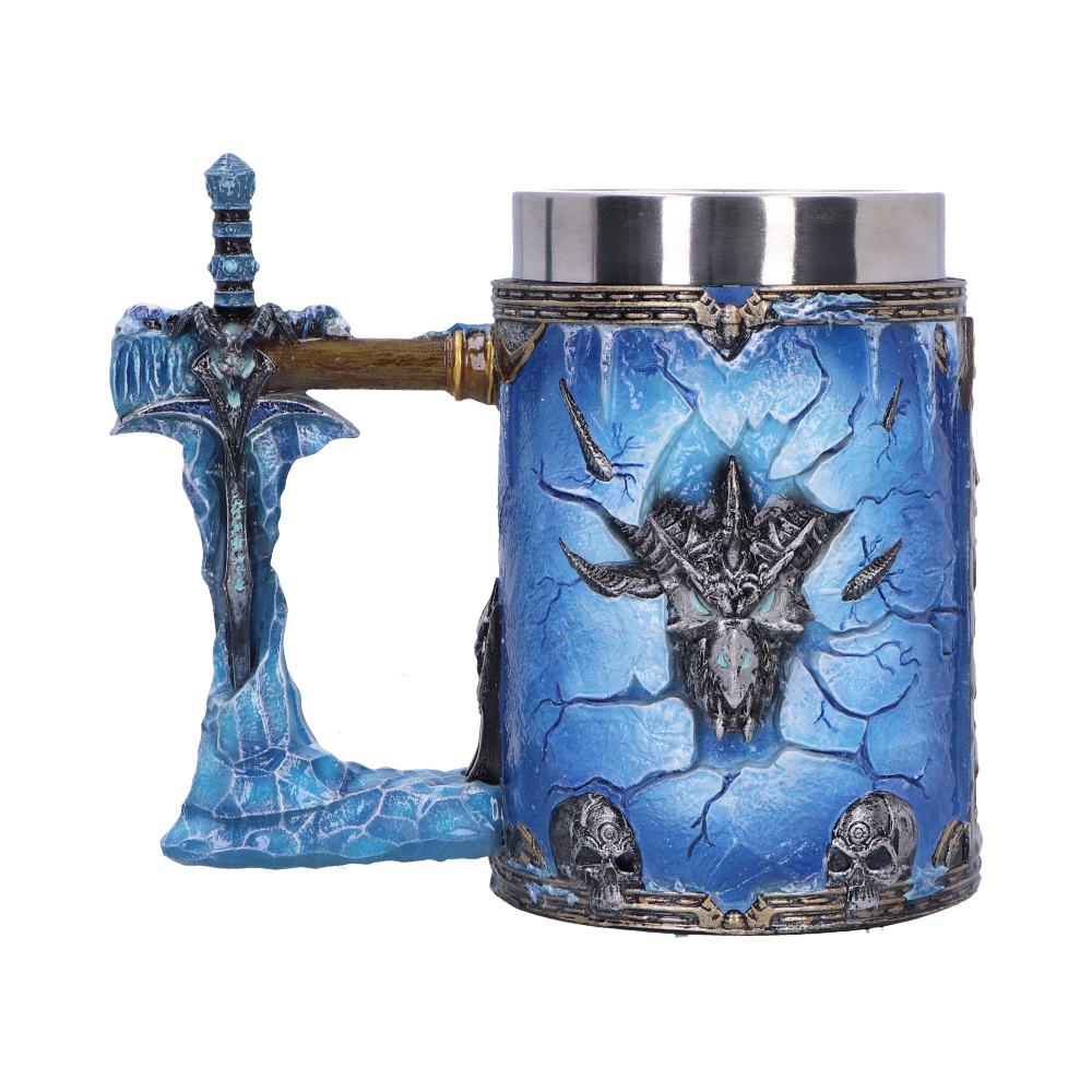 NEMESIS NOW WORLD OF WARCRAFT THE LICH KING TANKARD 15,5CM - Slika 3