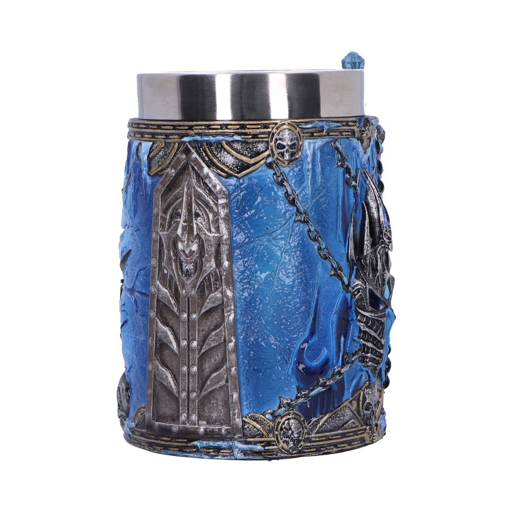 NEMESIS NOW WORLD OF WARCRAFT THE LICH KING TANKARD 15,5CM - Slika 4
