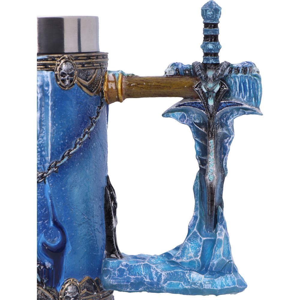 NEMESIS NOW WORLD OF WARCRAFT THE LICH KING TANKARD 15,5CM - Slika 6