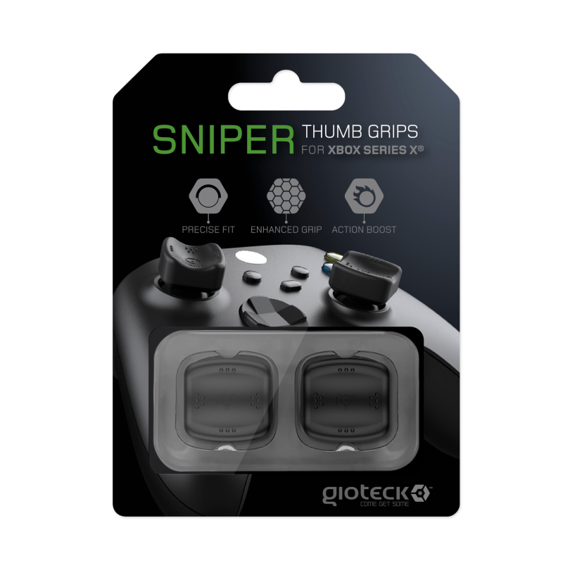 GIOTECK THUMB GRIPS SNIPER za XBOX X/S BLACK