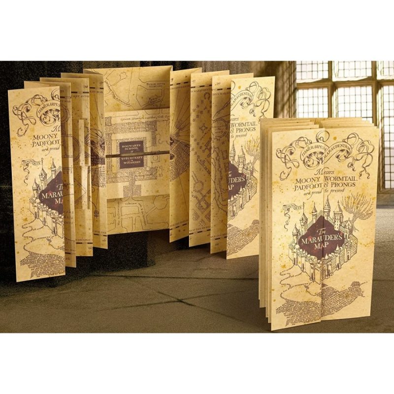 NOBLE COLLECTION Harry Potter Marauder's Map Replica