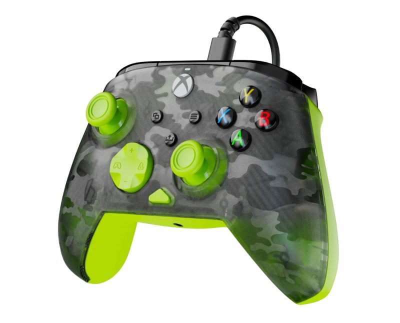 TURTLE BEACH XBOX WIRED REMATCH CONTROLLER GHOST CAMO BLACK/YELLOW - Slika 2
