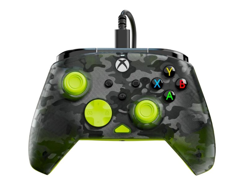 TURTLE BEACH XBOX WIRED REMATCH CONTROLLER GHOST CAMO BLACK/YELLOW - Slika 3