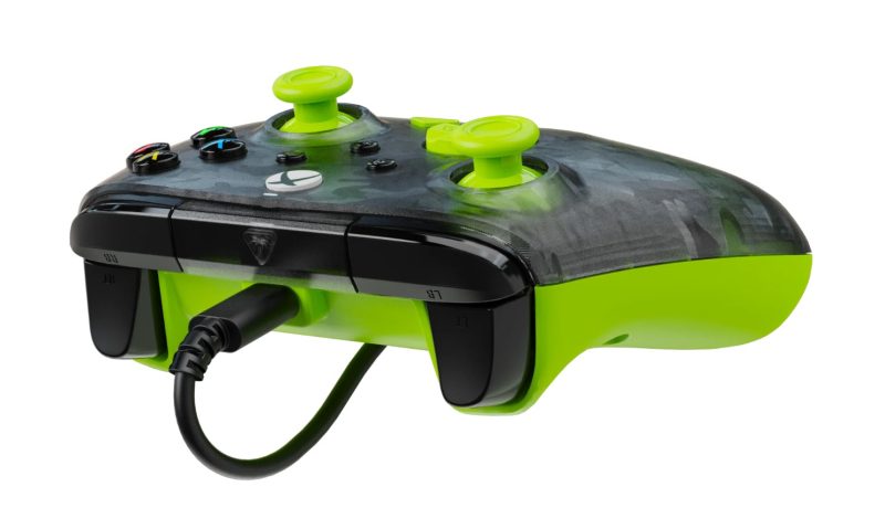 TURTLE BEACH XBOX WIRED REMATCH CONTROLLER GHOST CAMO BLACK/YELLOW - Slika 5