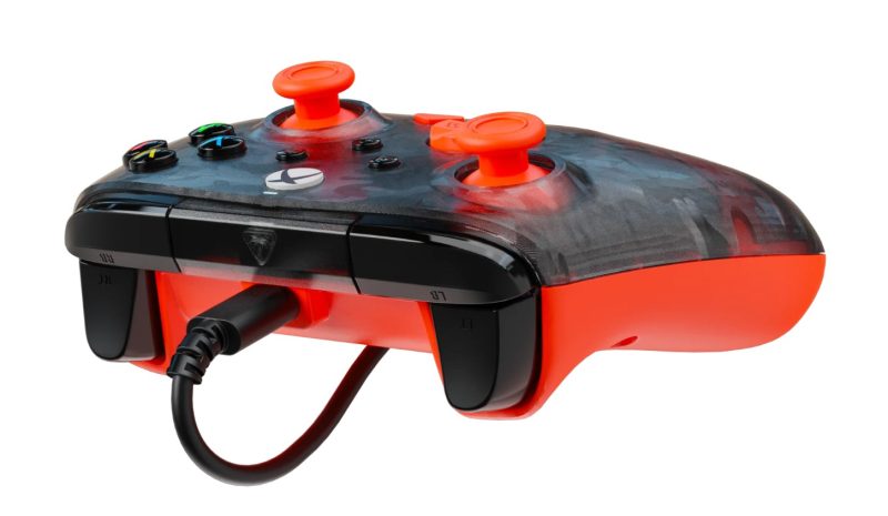 TURTLE BEACH XBOX WIRED REMATCH CONTROLLER GHOST CAMO BLACK/ORANGE - Slika 5